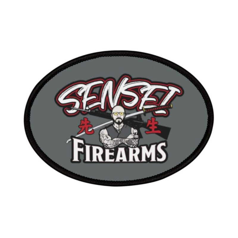 Sensei Firearms logo with illustrated figure.